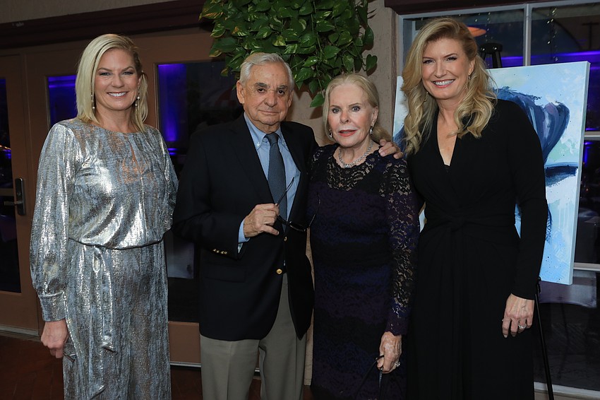 Executive Director Laura McCann,  Co-founders and Lee and Ira Barsky and board chair Joanna Pace-Brackett