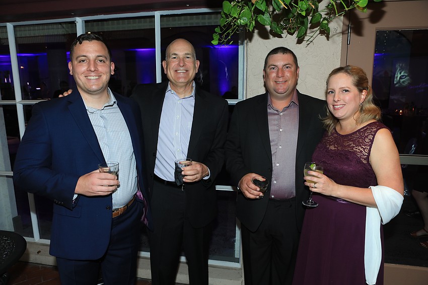 Christian Murphy, Robert Frimmel, Mason Gillett and Ashley Gillett