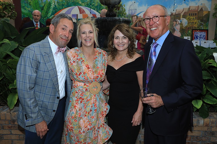 Michael and Kris Goldberg with Nancy and Bob Wanzer