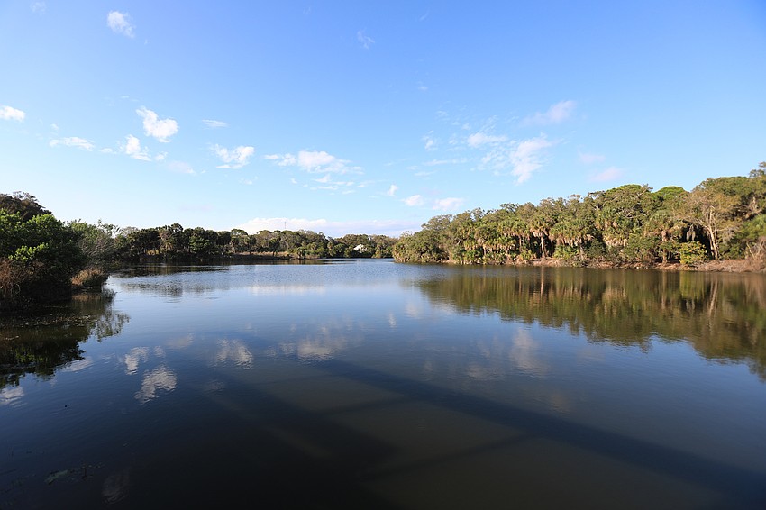 The Red Bug Slough has several quiet landscapes to enjoy.
