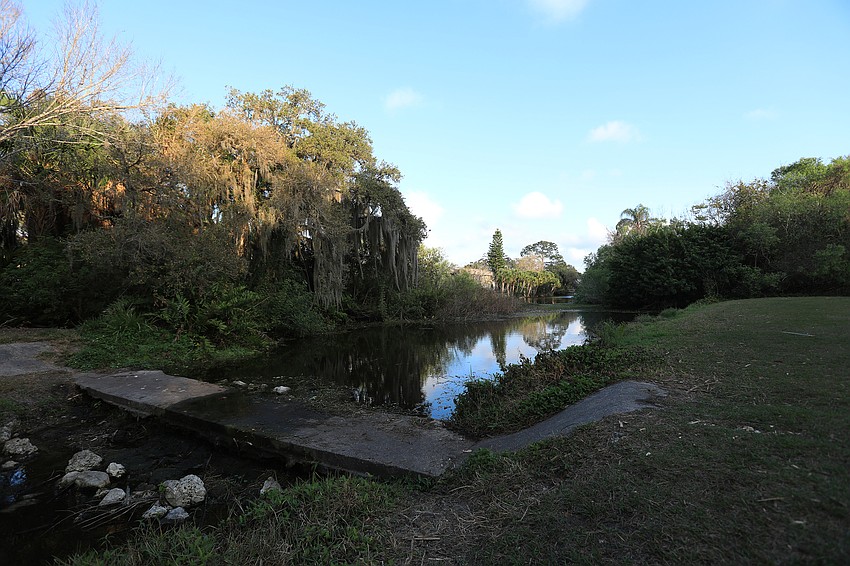 The Red Bug Slough has several quiet landscapes to enjoy.