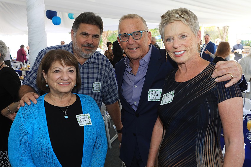 Sandy and Howard Schapiro with Ike and Judith Koziol