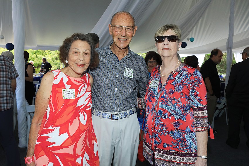 Joan and Bart Levenson with Mary Alterman