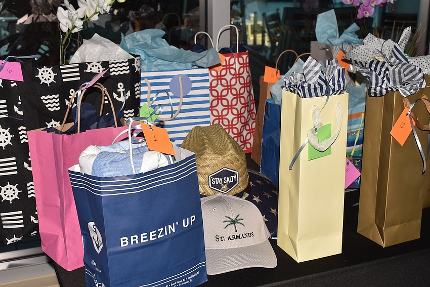Attendees got to take home prizes from St. Armands Circle businesses if their names were drawn.
