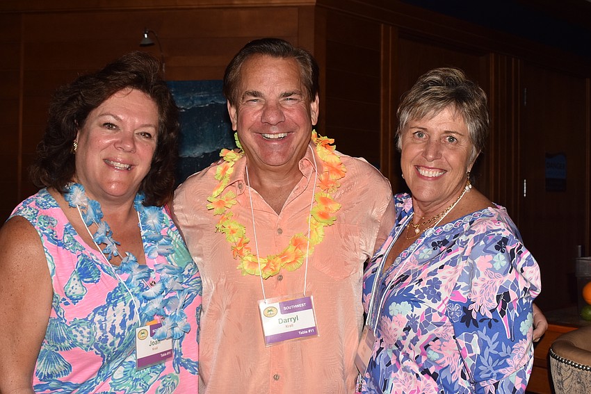 Joan Etten-Krall, Darryl Krall and Ann Johnson always attend the gathering together.