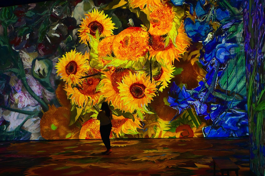 Van Gogh, famous for his vibrant colors and  reverence for everyday beauty, is well known for his studies of sunflowers. (Photo: Spencer Fordin)