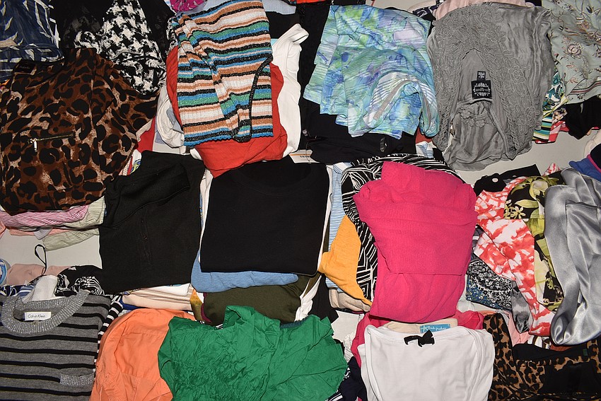 Women's clothing was perhaps the most prevalent of retail items.