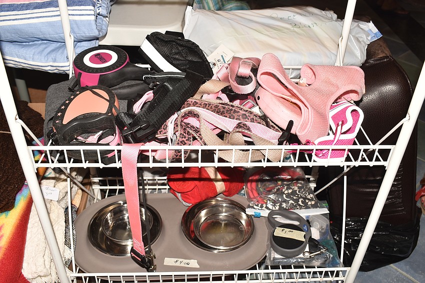 The pet department was one of the smallest.