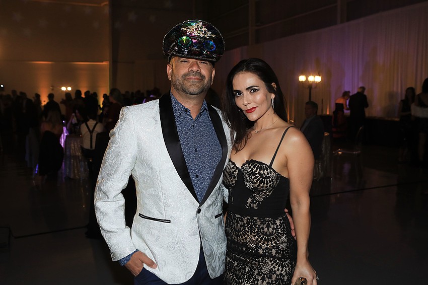 Ed Martinez and Sofia Moniz