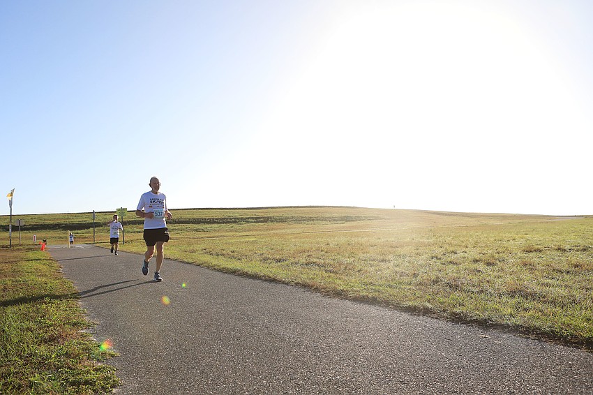 Racers pounded the pavement hard.