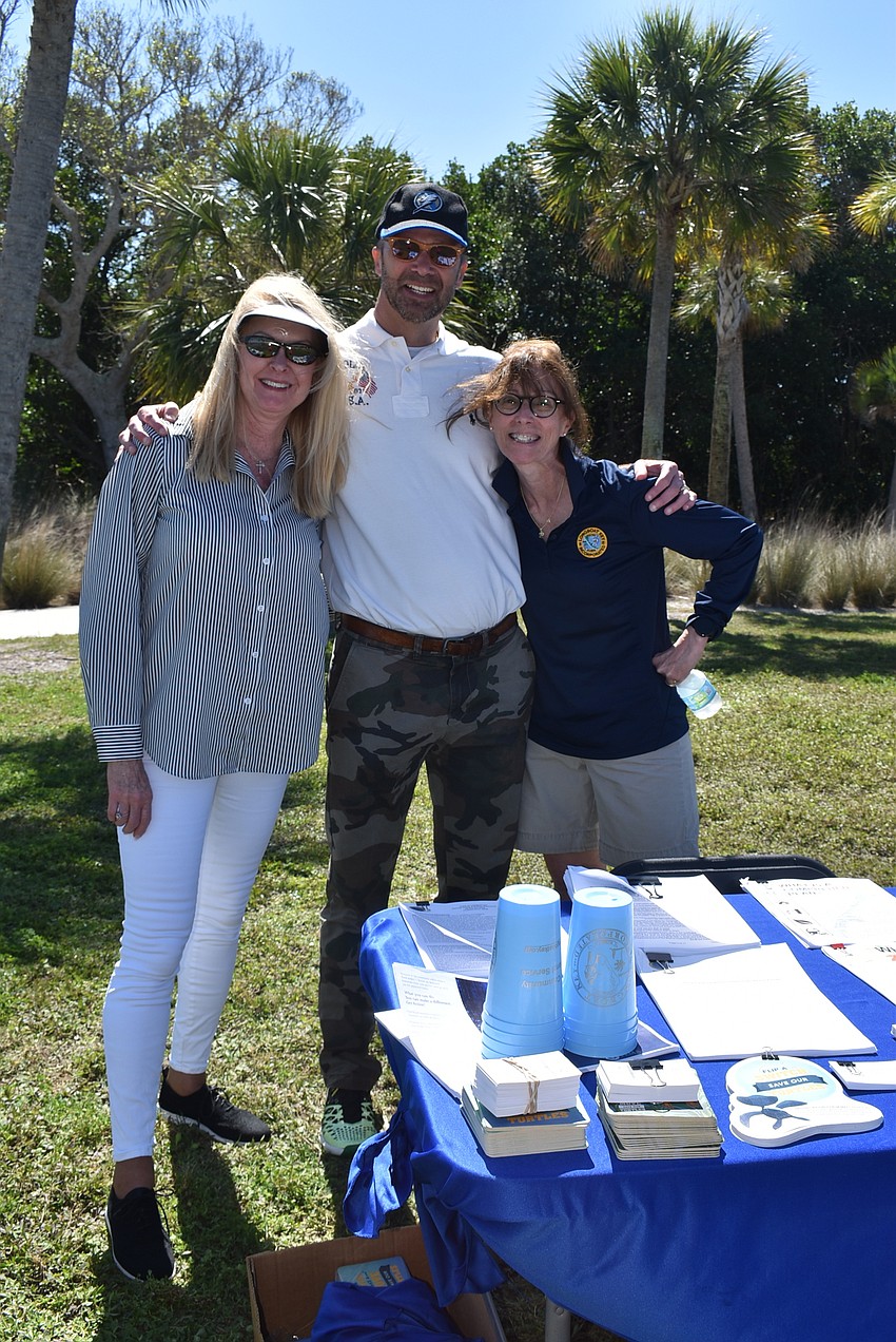 Susan Phillips, Allen Parsons and Carolyn Brown