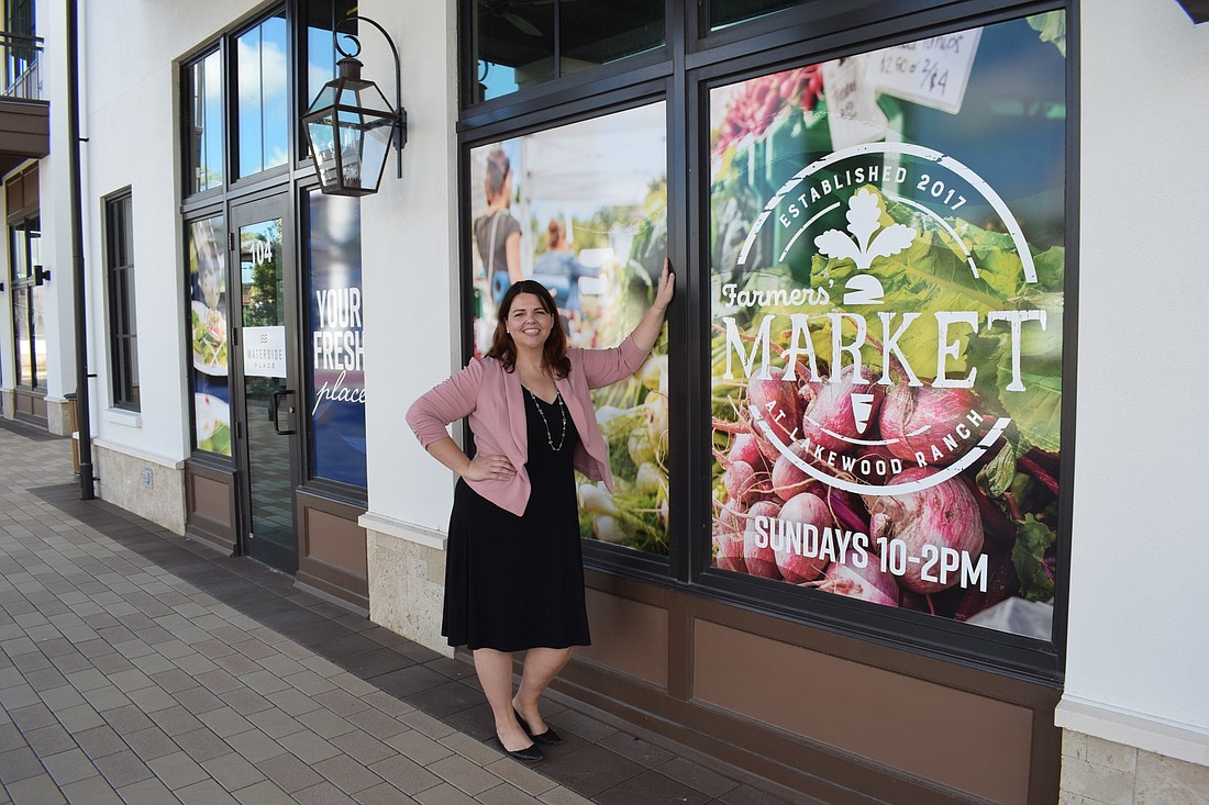 Monaca Onstad finished her run as community relations director for Lakewood Ranch Communities Feb. 25 and will now open her own business.