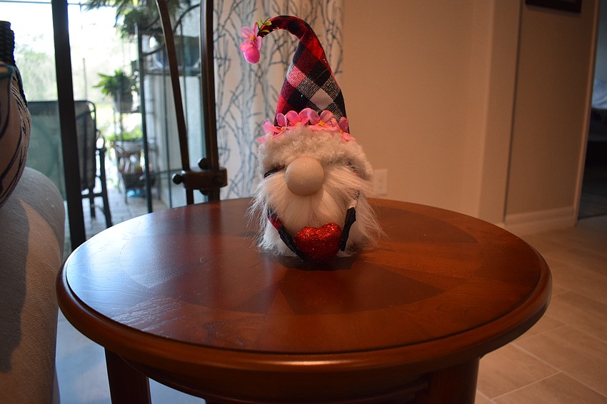 Linda McMillan says gnomes are hot in home decoration stores right now.