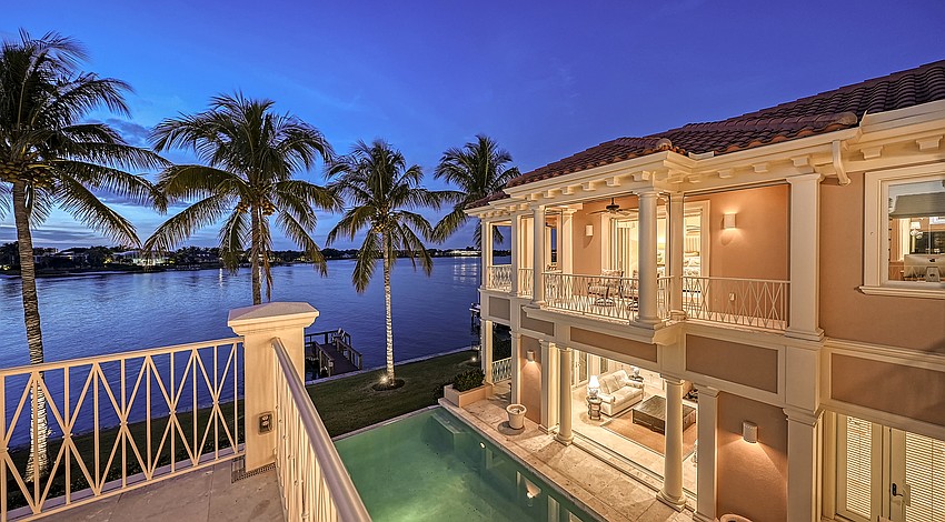 1313 Westway Drive overlooks New Pass.