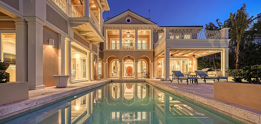 1313 Westway Drive overlooks New Pass.