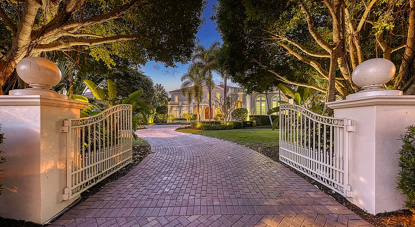 The entrance to 1313 Westway Drive.