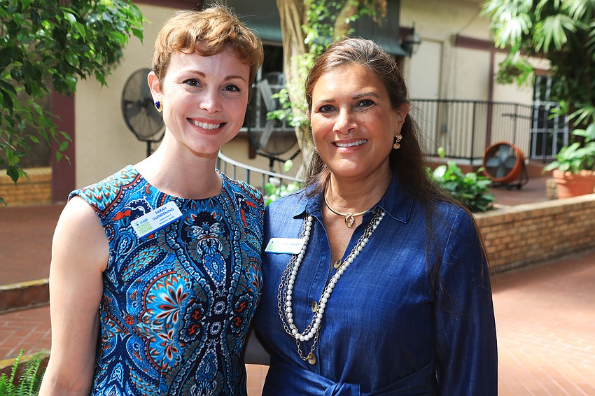 Sarah Glendening and chairwoman Gail Welch