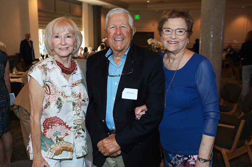 Golden Clifton, Gary Olson and Ann Olson