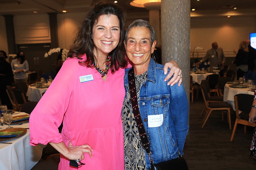 Executive Director Kameron Hodgens and Nelle Miller