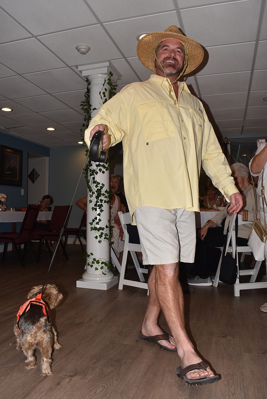 Rev. Brock Patterson and Pippa were two surprise models.