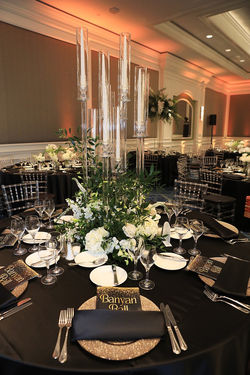 The event was held at the Ritz-Carlton, Sarasota.