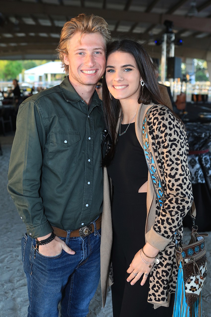 Mason Waters and Maradith Behringer