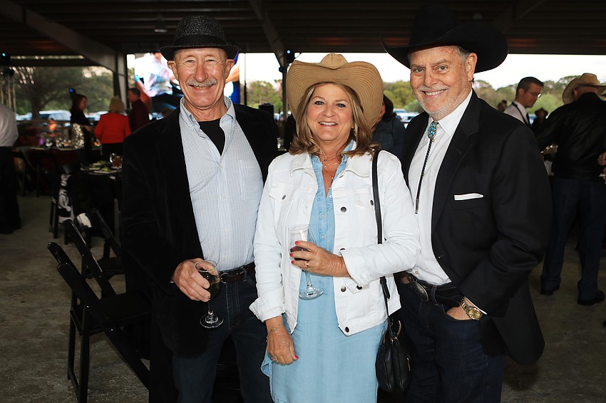 Scott Kuffer with Tammy and Greg Hallam