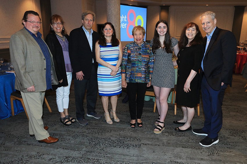 Rod Wallis, Eve Rose, Ben Rose, Lisa Cardinal, honoree Esther Rose, Arava Rose, Lisa Schreier, Judah ROse