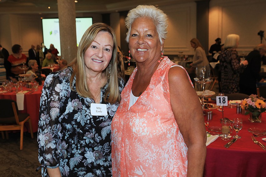 Mily Eady and Donna Pellegrino