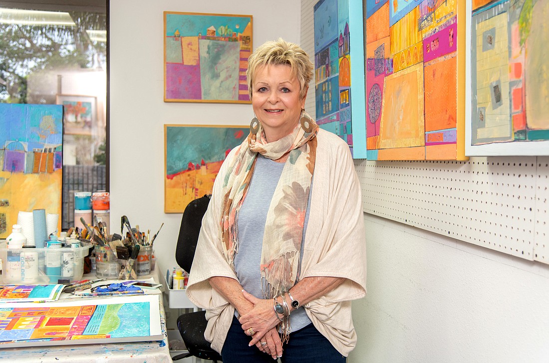 Lakewood Ranch resident Liz Cole has been immersed in arts and art education throughout her career. (Photo by Lori Sax )
