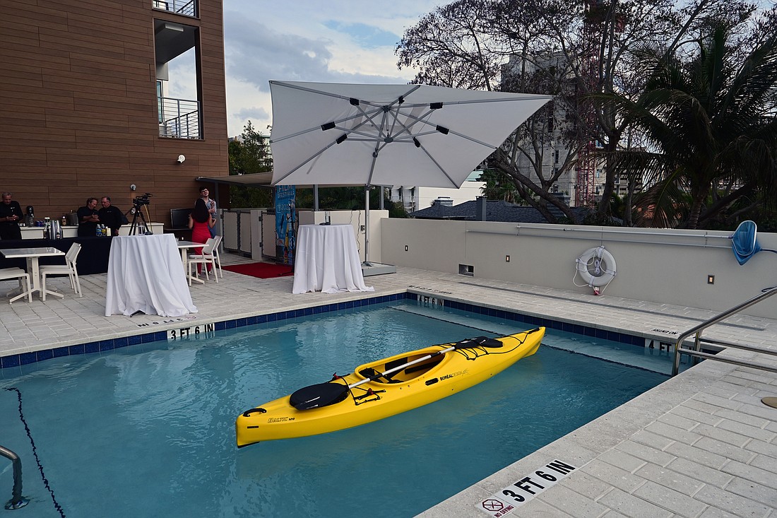 The theme for this year&#39;s Sarasota Film Festival is Upstream With a Paddle. (Photo: Spencer Fordin)