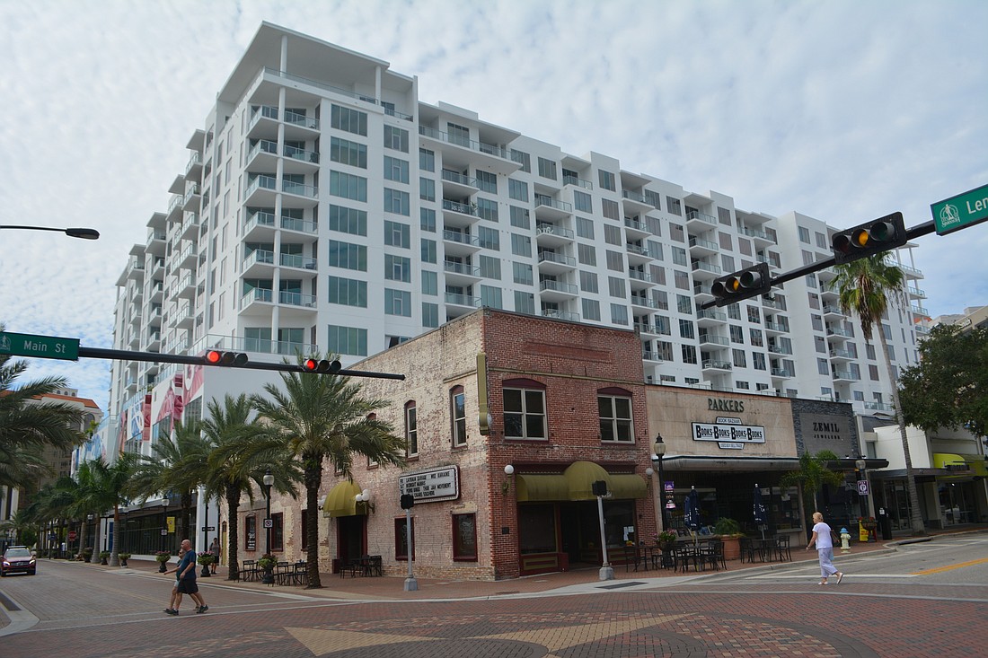 On multiple occasions, residents of The Mark and representatives for Gator Club have clashed over their stances on appropriate dynamics for the cityâ€™s downtown core.