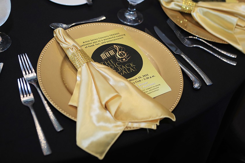 The event was held at the Laurel Oaks Country Club.