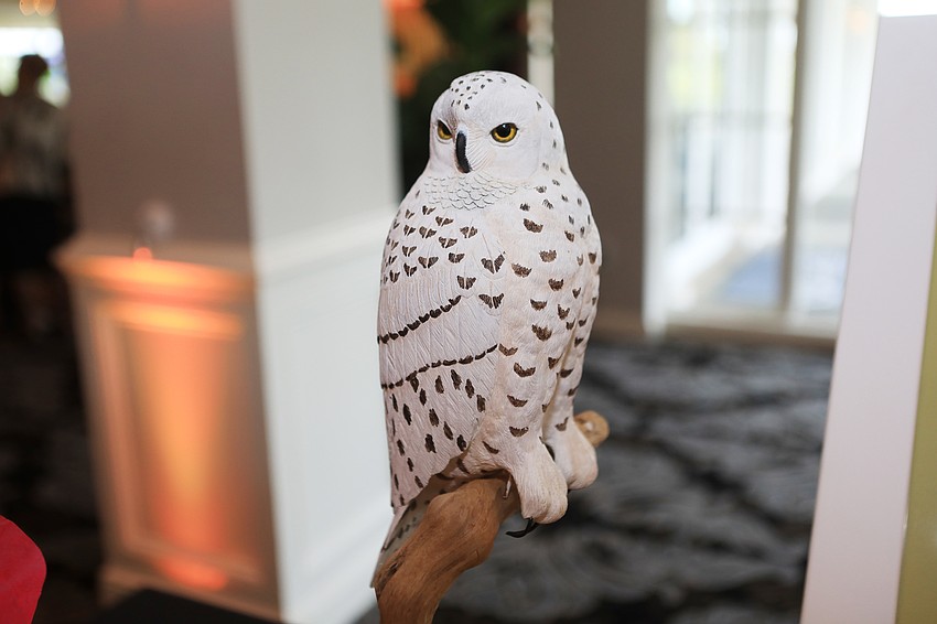 The silent auction had plenty of gifts and prizes.