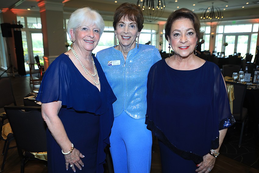 Co-chairwoman Jane Hunder, Executive Director Marcy Miller and Artist Series Concerts FRIENDS president Cyndi Mumm