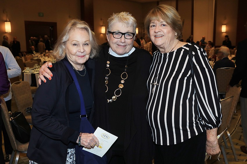 Kay Stone with Reverend Joyce Woolever Holmes and Donna Bailey