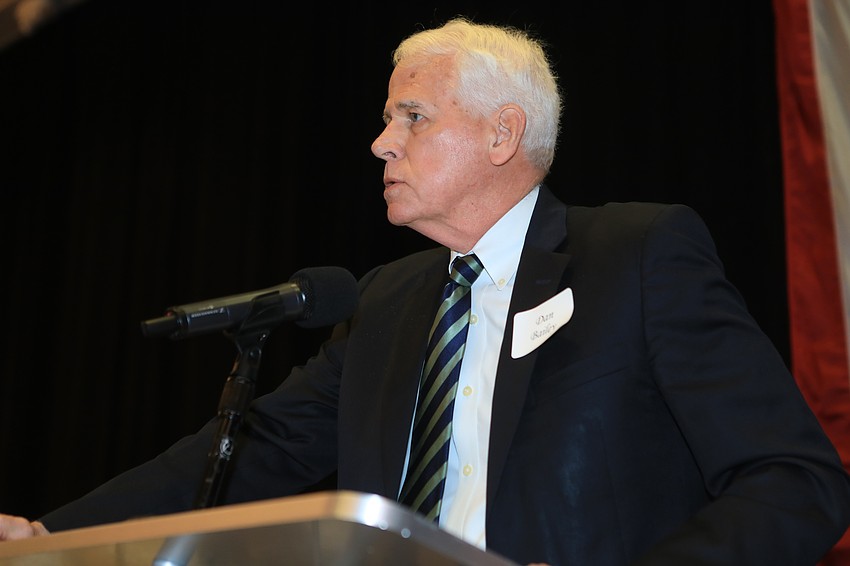 Dan Bailey led off the event.