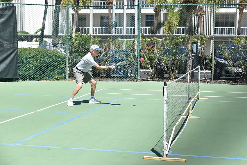 Phil Martin hits a point.