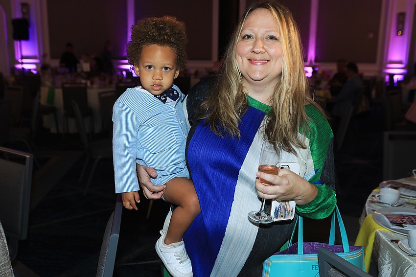 Caedyn and Michelle Guthrie