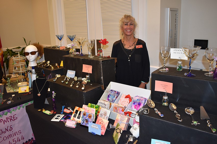 Barby Comins offers utensils, alcohol ink coasters, Judaica, and more.