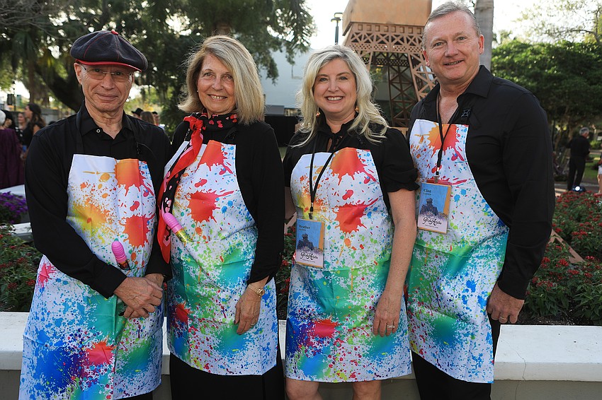 Joel and Gail Morganroth with Heather and Klint Kasten