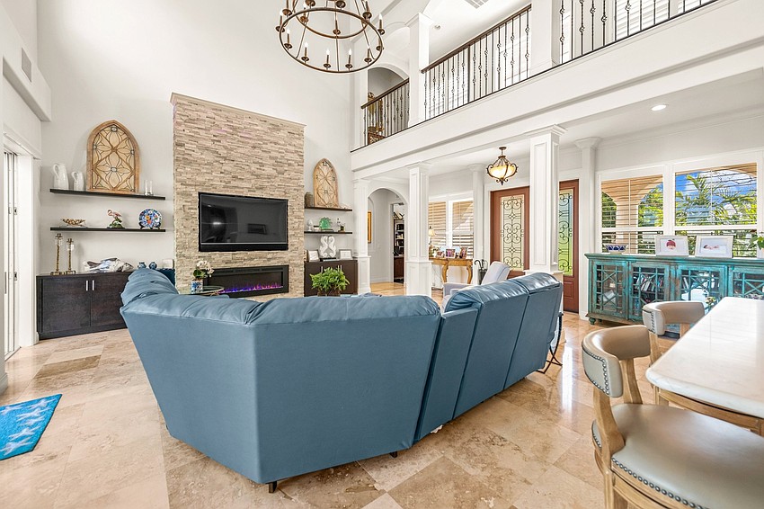 Water views from the living spaces. (Courtesy Jayne DelMedico, ReMax Alliance Group)