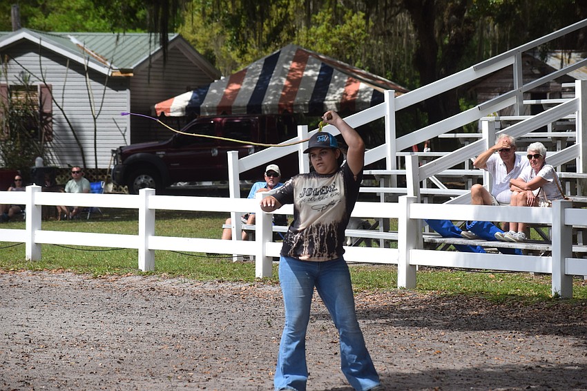 Chloe Butler says loudness separates the good whip crackers from the pack.