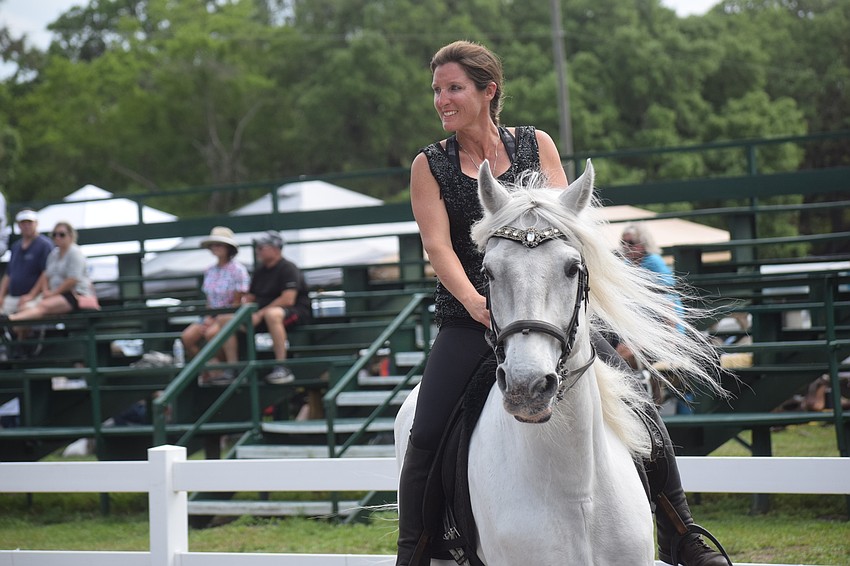 Rebecca McCullough says she wanted to present more history of the region during the annual fundraiser.