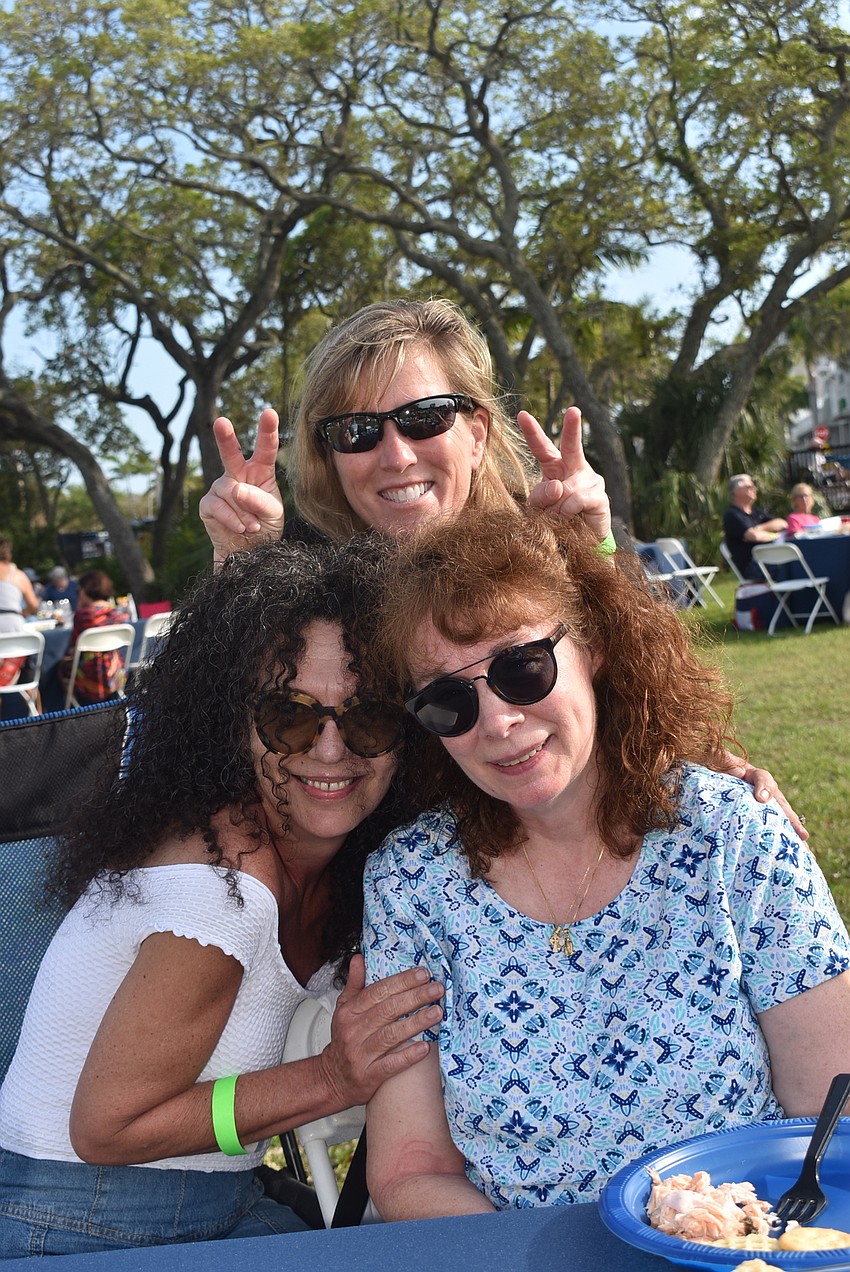 Lisa Silvertooth, Sandi Drake and Lynn Curreli celebrated Silvertooth's birthday.