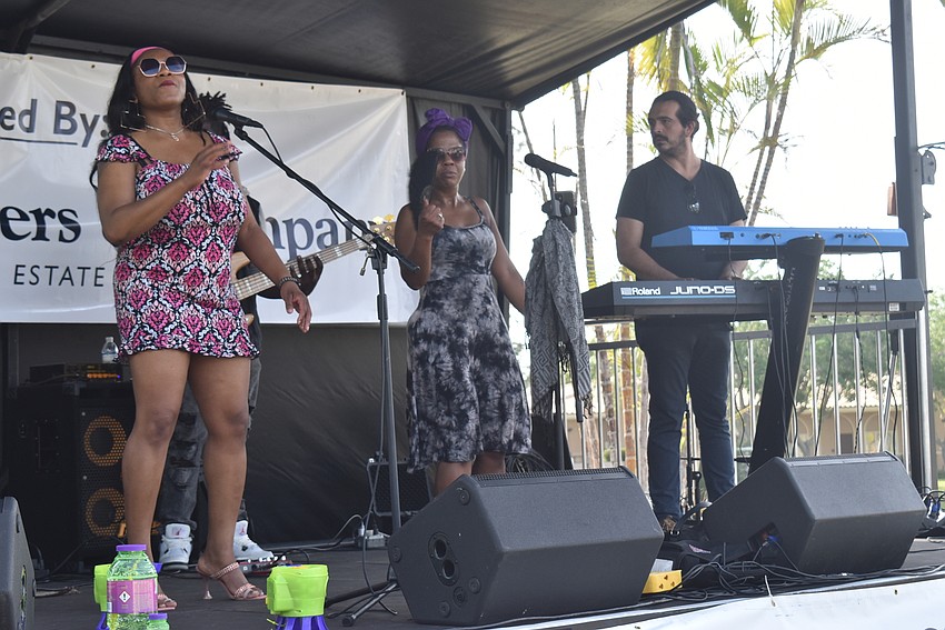 The Shantel Norman Group backed up their eponymous leader.