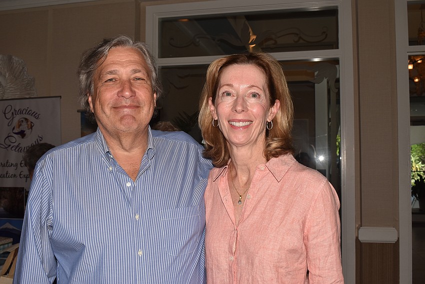 Tim Williams and Commissioner Debra Williams got to know the business community.