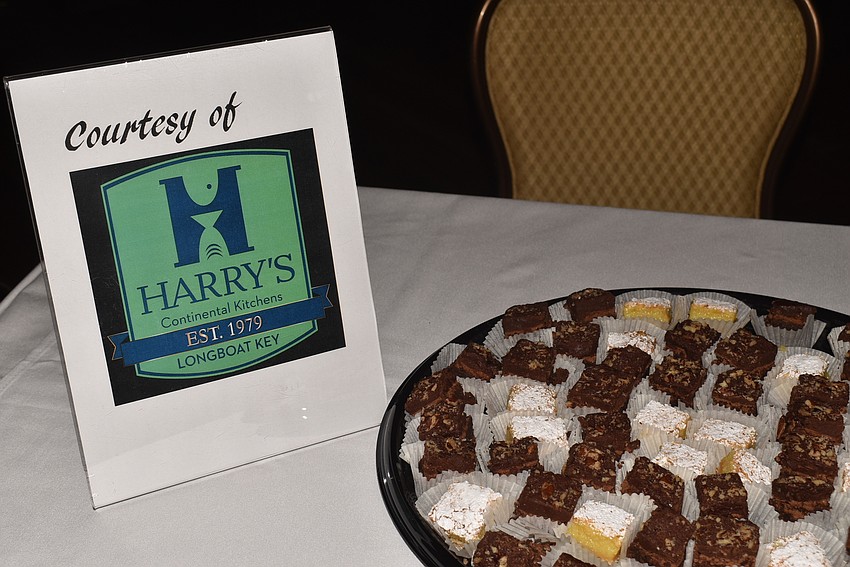 Harry's Continental Kitchens provided desserts.