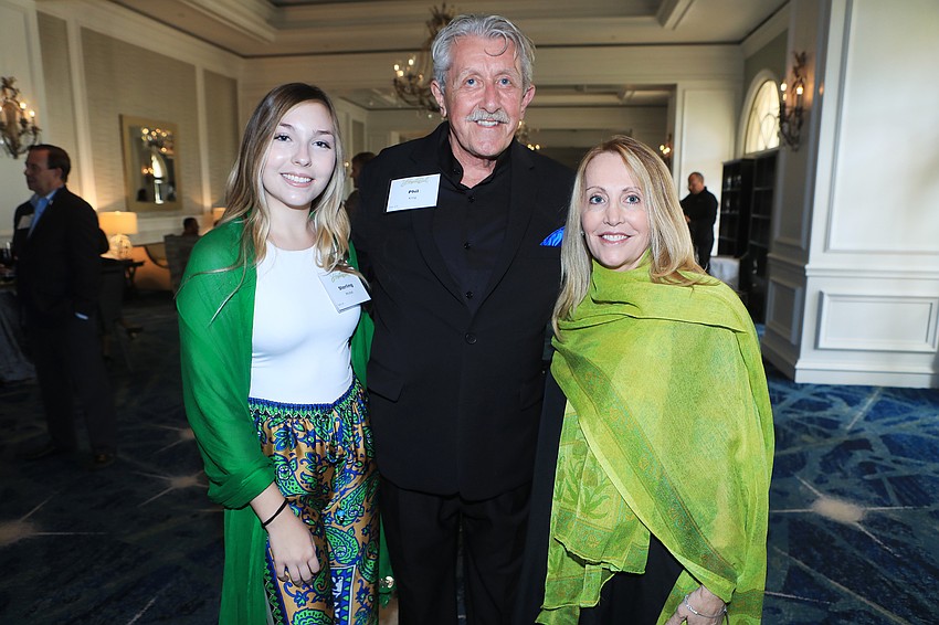 Sterling Michel, Phillip King and Diana Michel