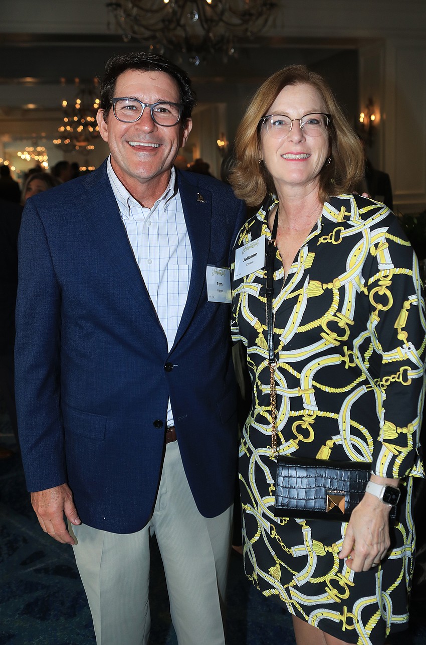 Tom Haines and Julianne Corlew